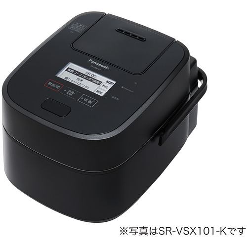 パナソニック　SR-VSX181-K　スチーム&可変圧力IHジャー炊飯器　ブラック
