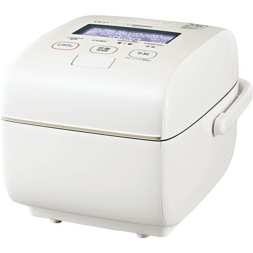 象印マホービン　NW-LB10-WZ　圧力IH炊飯ジャー　炎舞炊き　5.5合炊き　絹白